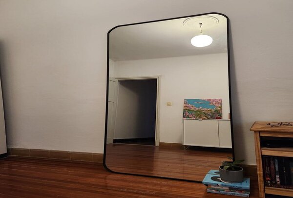 Espejos del plata. Espejo rectangular de piso